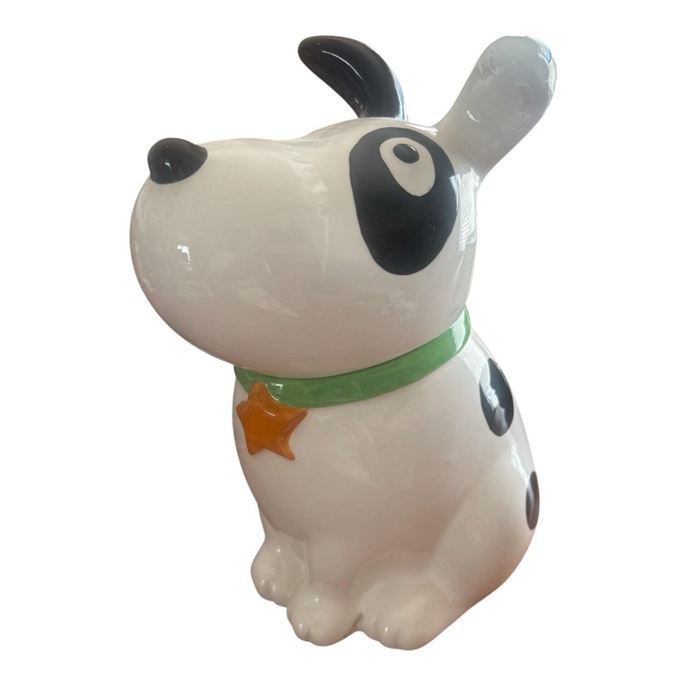 Target Home Bullseye Dog Ceramic Cookie Jar 2006 HTF Dog Treats Rare